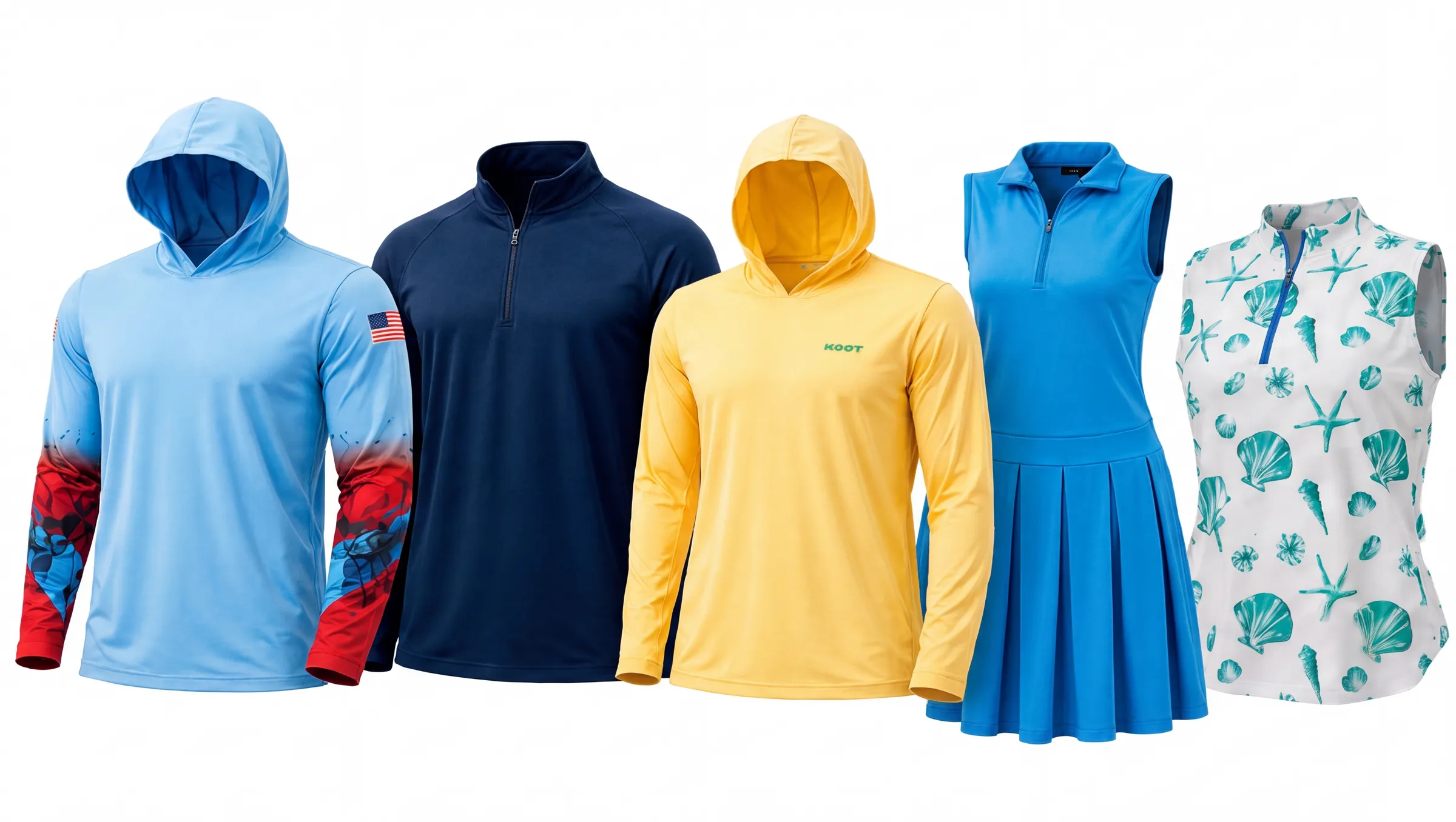 Hoodie celeste, sudadera de cuarto de zipper, hoodie amarillo, vestido deportivo y blusa sin mangas